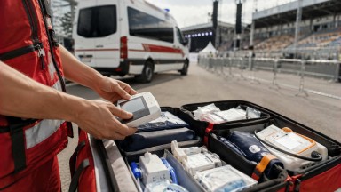 Дежурство скорой на мероприятиях в Волгодонске